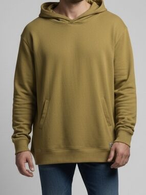 Iron & Resin Olive Green Crewneck Hoodie Sweater
